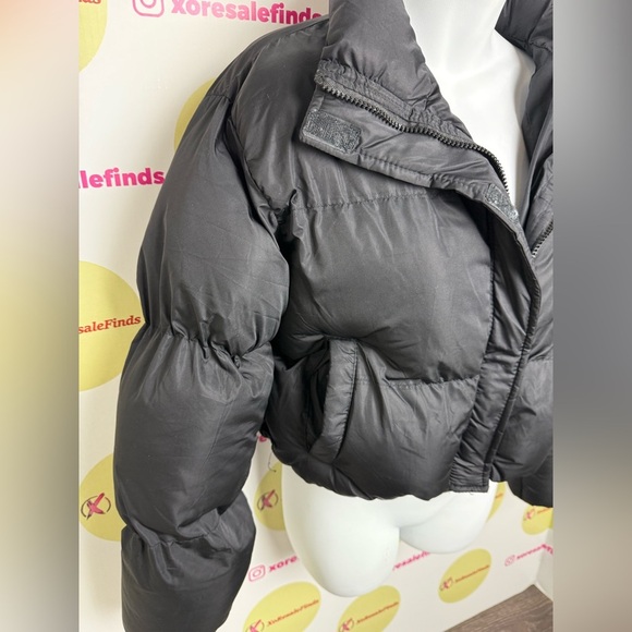 Black Puffer Jacket - Picture 3 of 3